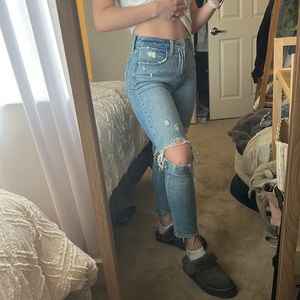 Abercrombie & Fitch Curve Love Skinny Jeans